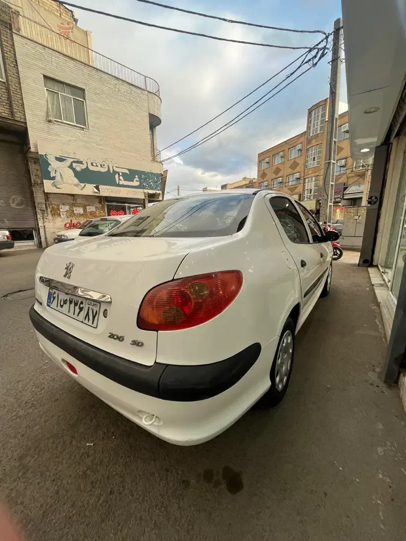 206 sd 94|خودرو سواری و وانت|زنجان, |دیوار