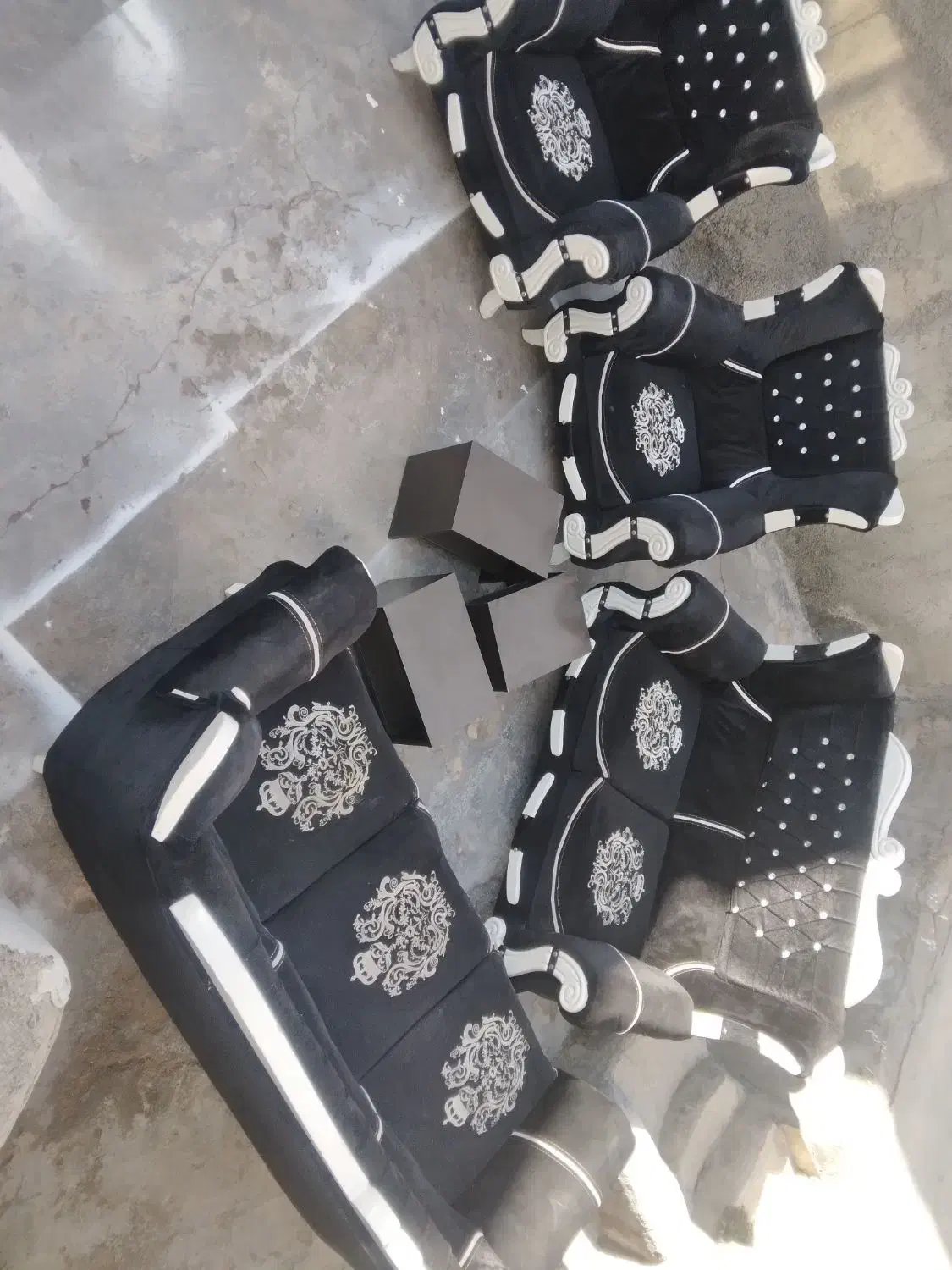 مبل 7نفره|مبلمان خانگی و میز عسلی|موچش, |دیوار