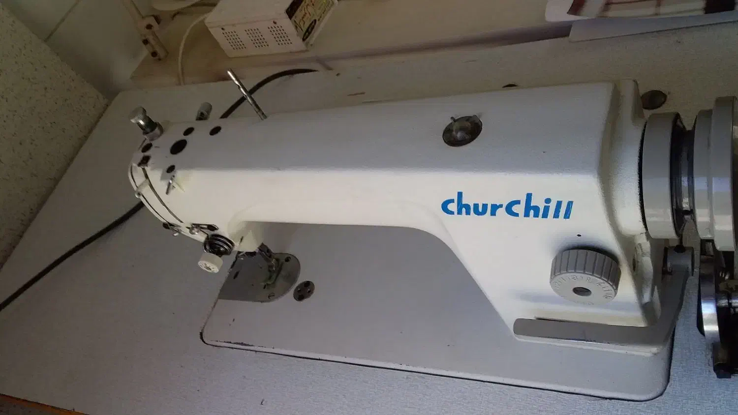 چرخ صنعتی چر چیل خیلی تمیز|چرخ خیاطی و ریسندگی|کرمانشاه, |دیوار