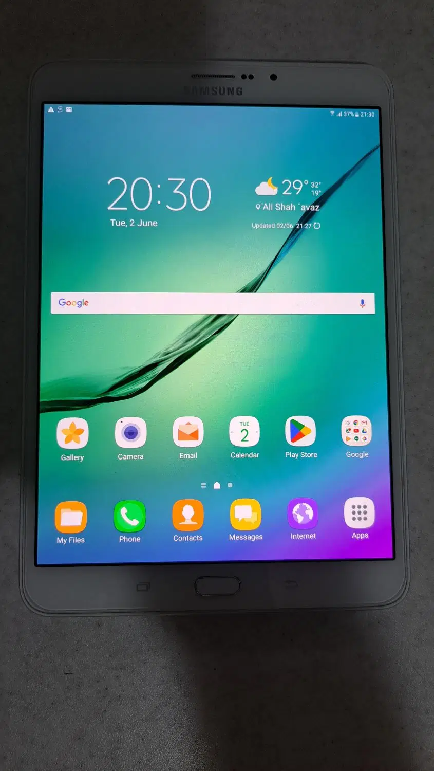 تبلت سامسونگ‌ galaxy tabs2.مدل T715|تبلت|تهران, گلستان (شهرک راه آهن)|دیوار