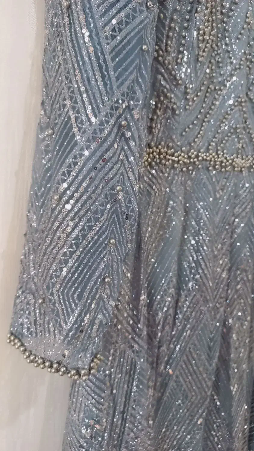 پیراهن مجلسی کار شده|لباس|رشت, نامجو|دیوار