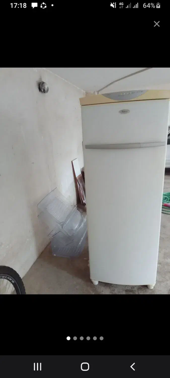 فریزر ویرپول آمریکایی بدون برفک کاملا سالم 8500|یخچال و فریزر|رشت, توشیبا|دیوار