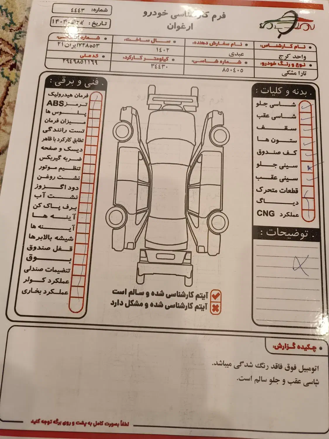 فروش خودرو تاراv2 فول آپشن|خودرو سواری و وانت|کرج, باغستان|دیوار