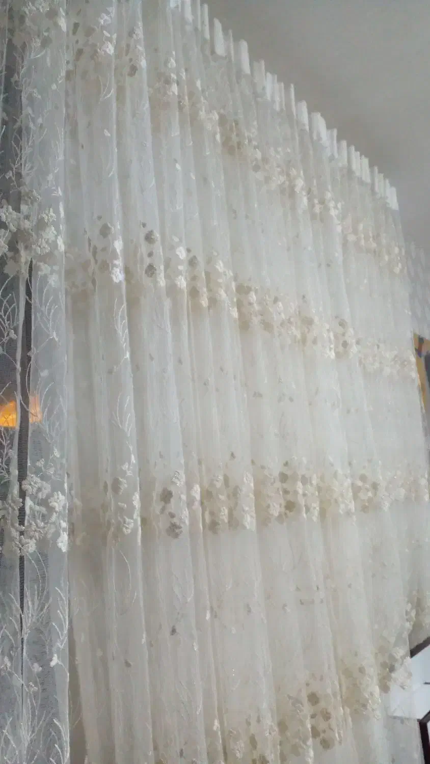 پرده خامه دوزی شده|پرده، رانر، رومیزی|آستانه اشرفیه, |دیوار