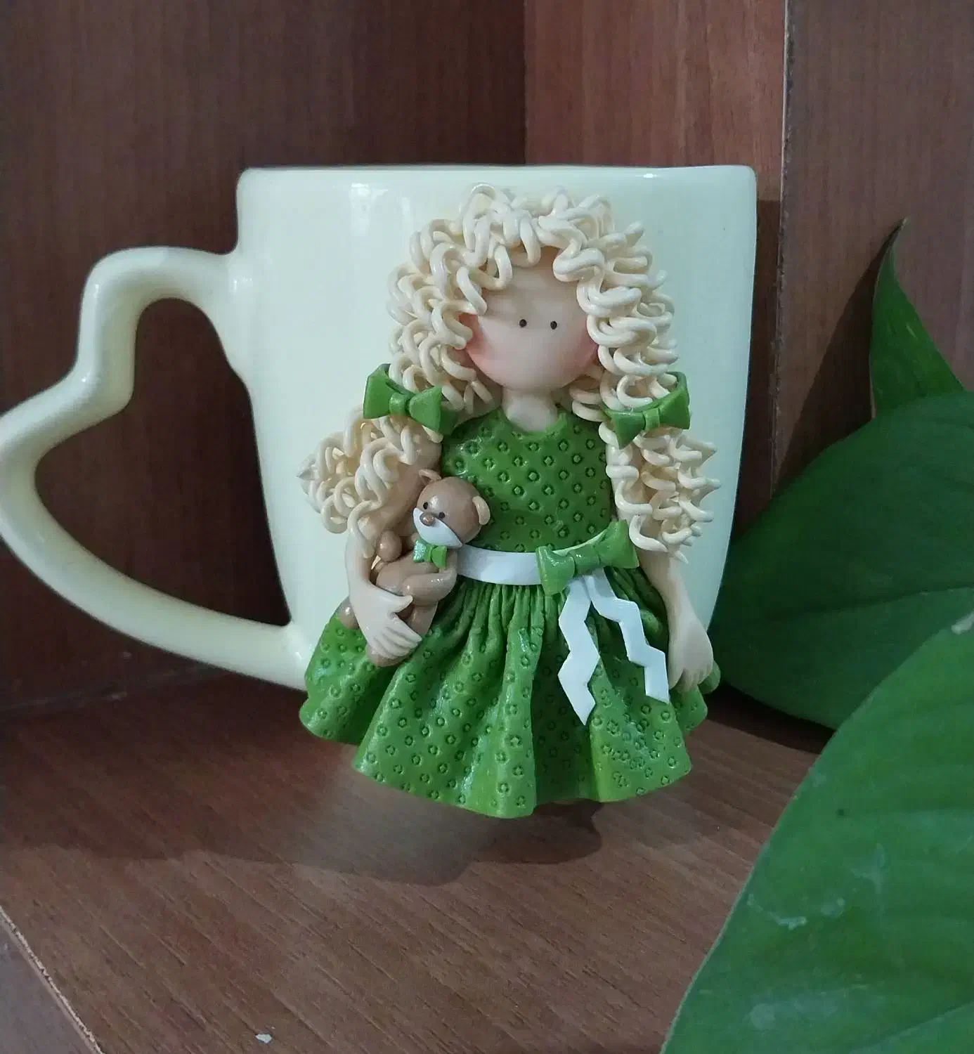 ماگ عروسکی|صنایع دستی و سایر لوازم تزئینی|مشهد, مصلی (کارمندان اول)|دیوار