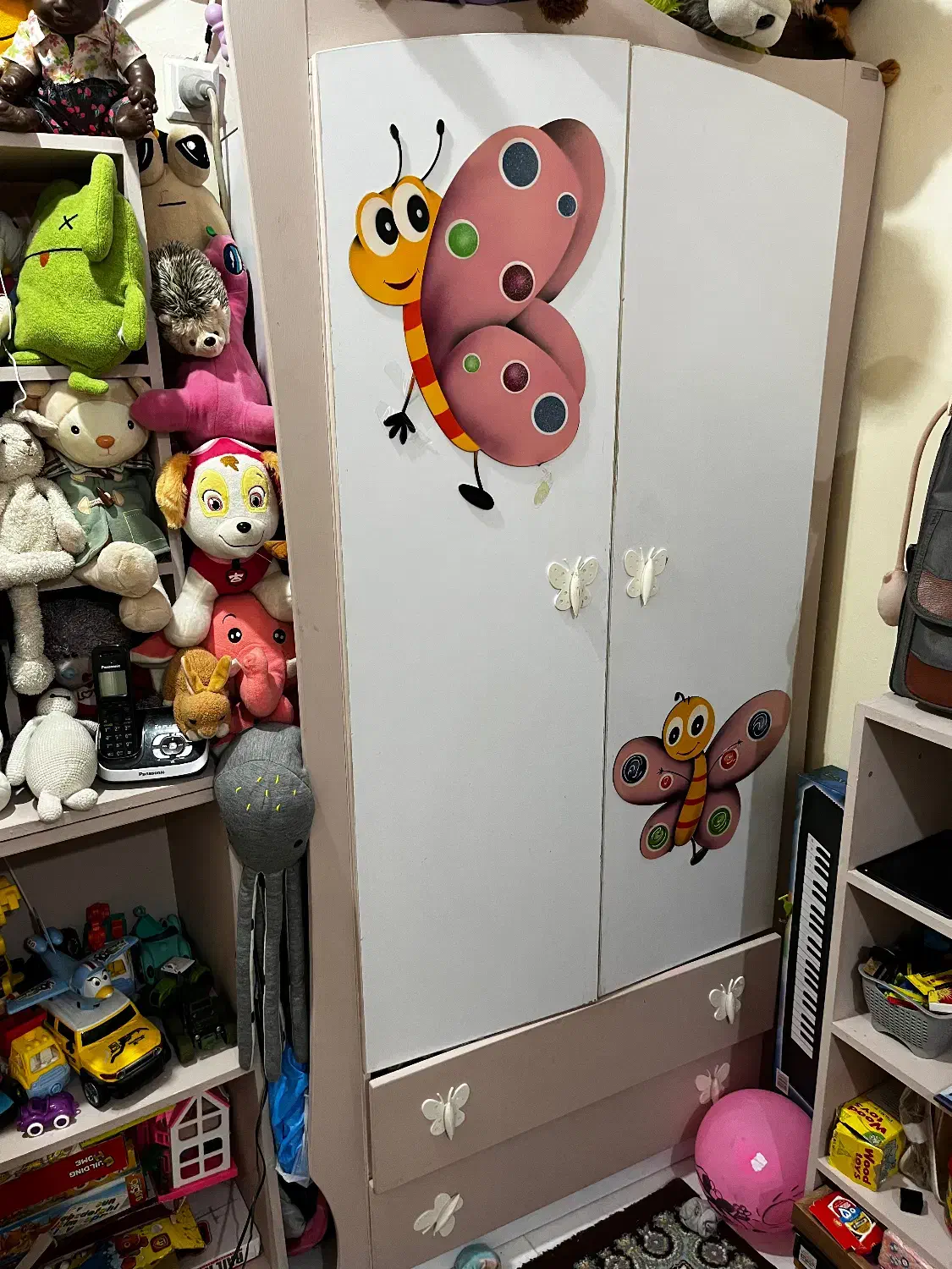 کمد کودک|جاکفشی، کمد، دراور|بوشهر, |دیوار