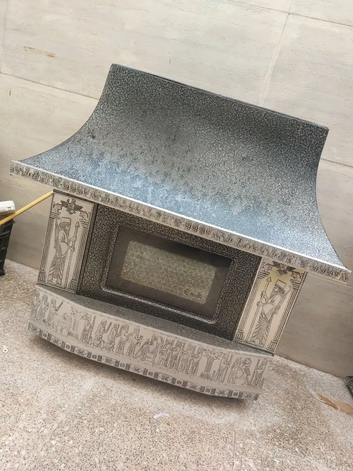 بخاری شومینه|بخاری، هیتر، شومینه|ساوه, |دیوار