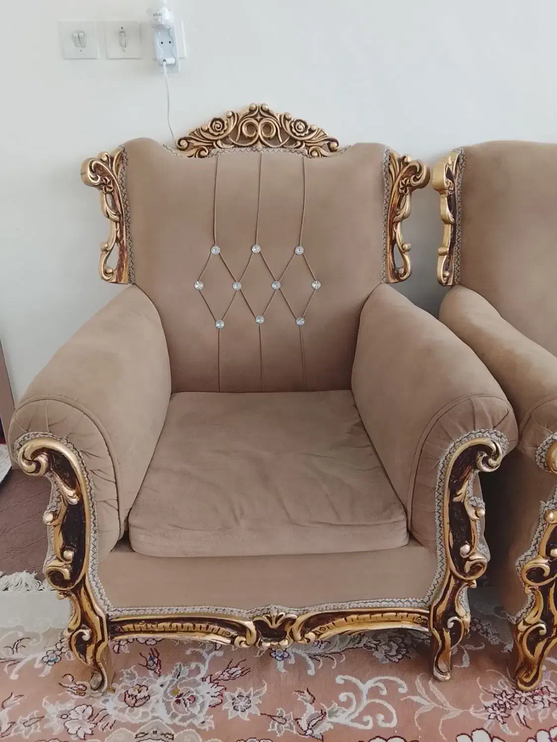 فروش مبل سلطنتی و میزعسلی|مبلمان خانگی و میز عسلی|اراک, |دیوار