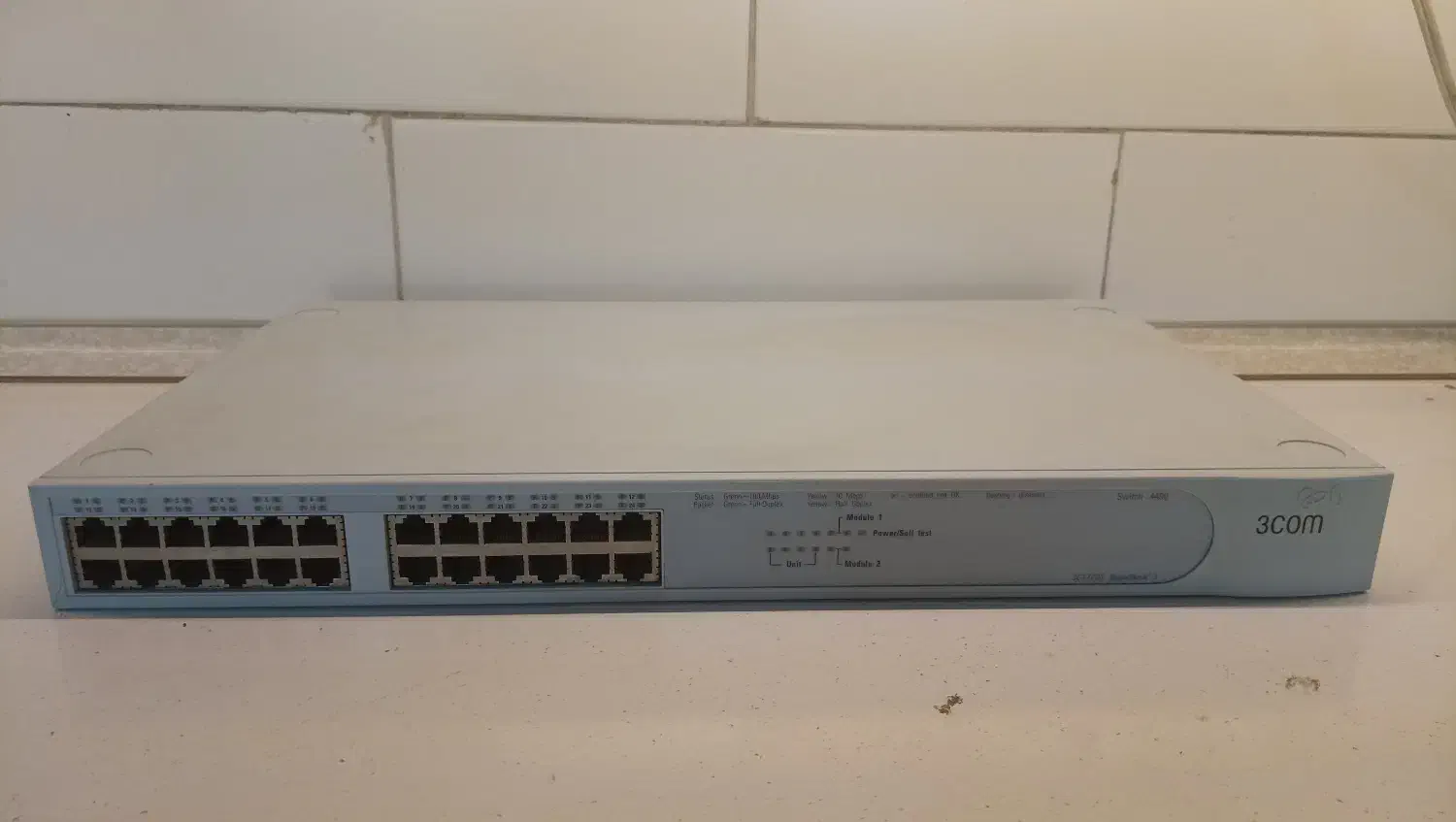 سوییچ شبکه 4400 3com|مودم و تجهیزات شبکه|قم, نیروگاه|دیوار