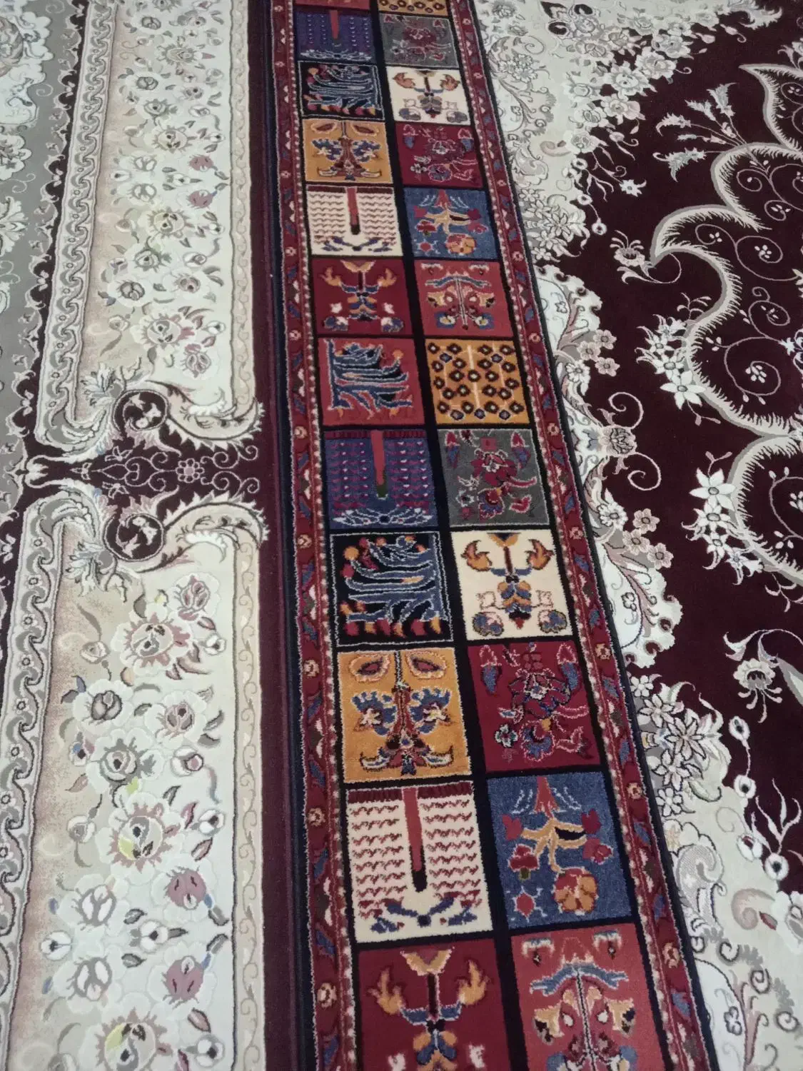 کناره فرش|فرش|شیراز, شیخ علی چوپان|دیوار