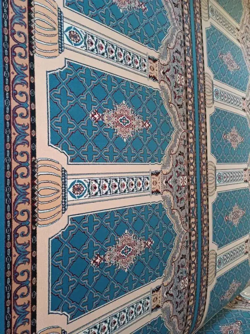 سجاده متراژ بالا پادری ۷۰۰و۱۲۰۰وبرزنتی وپشتی|فرش|آران و بیدگل, |دیوار