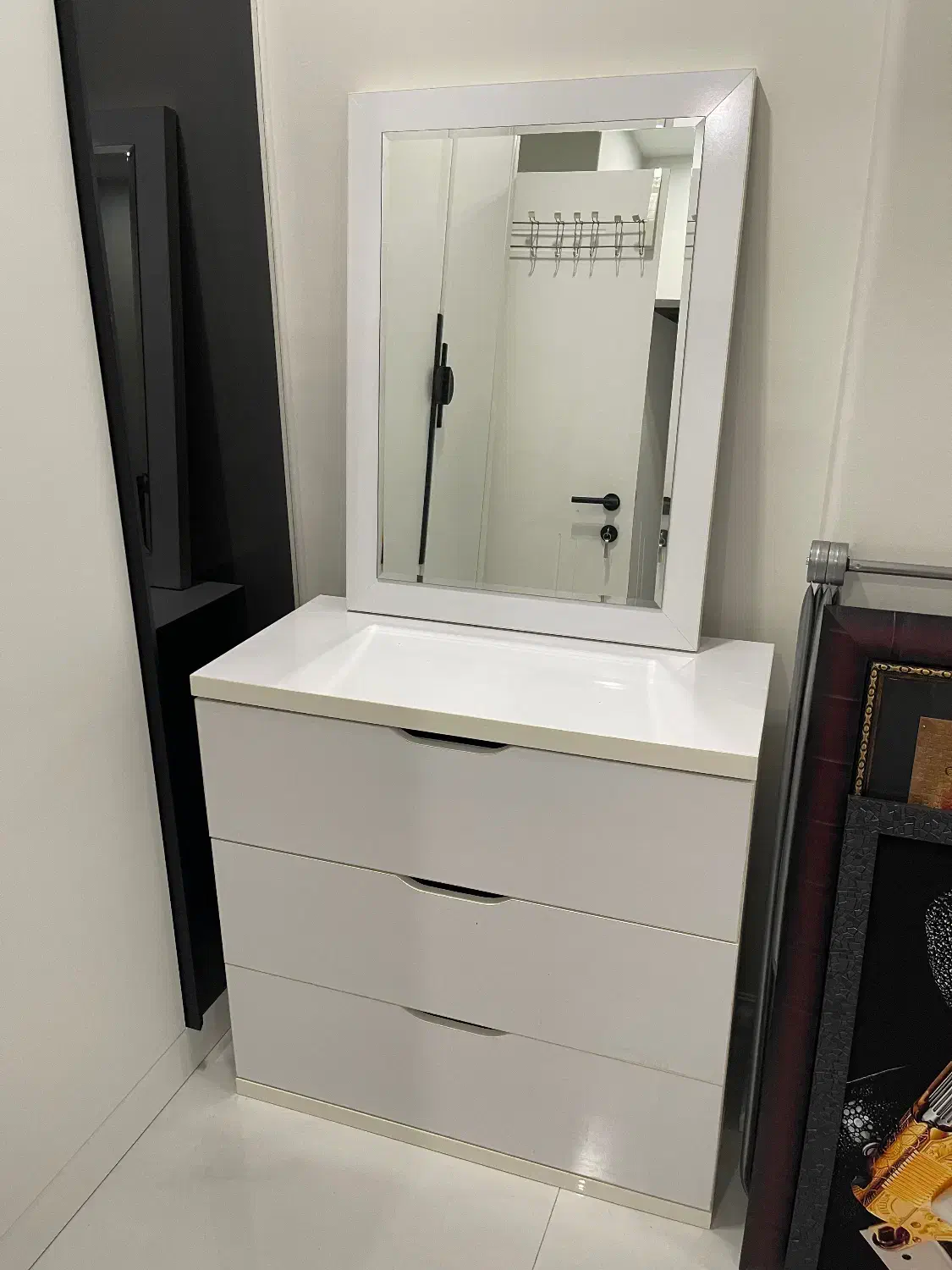 میز دراور با اینه|جاکفشی، کمد، دراور|تهران, سعادت‌آباد|دیوار