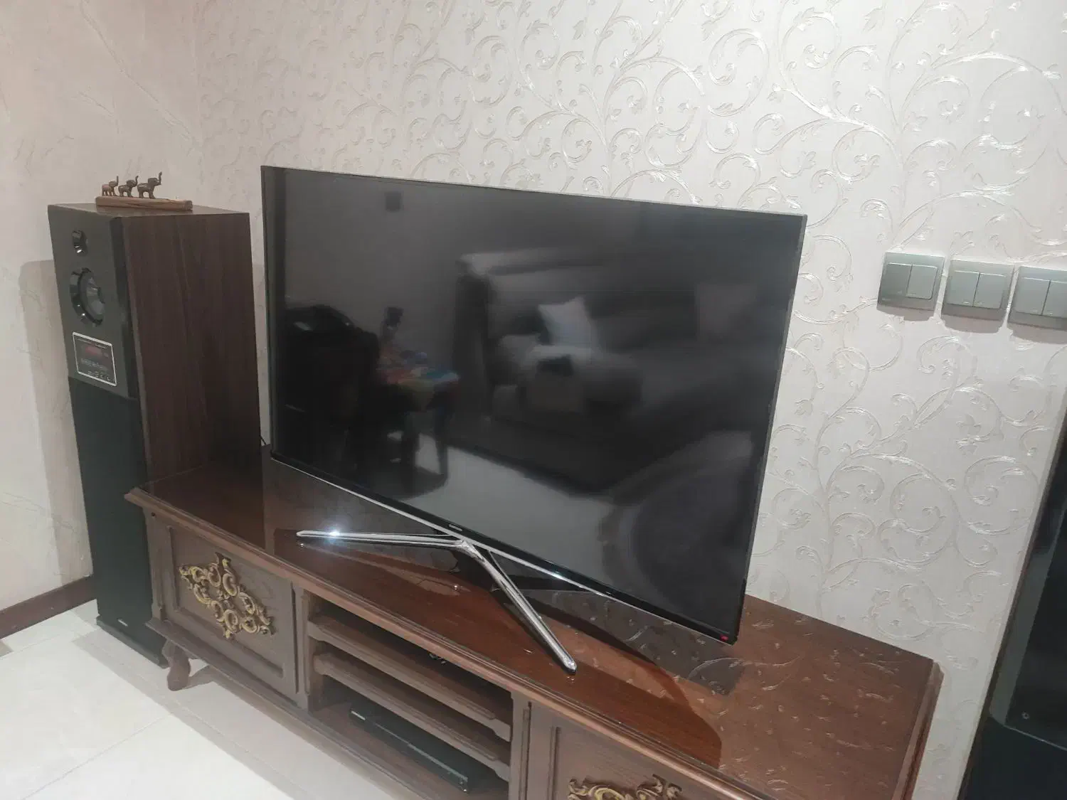 تلویزیون ال ای دی سامسونگ هوشمند ۴۸ اینچ|تلویزیون و پروژکتور|کرج, دهقان ویلا|دیوار