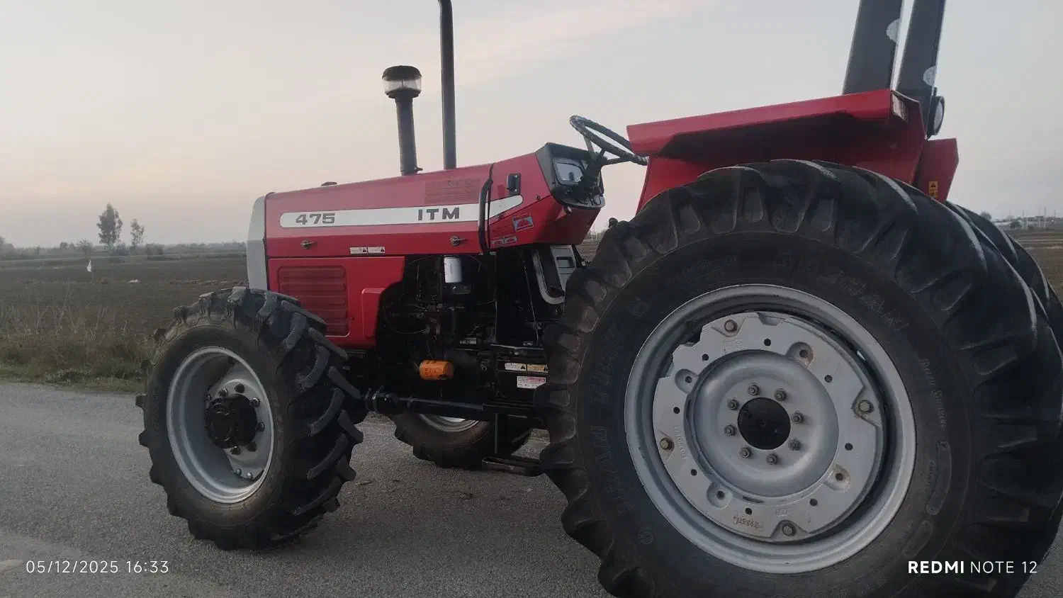 تراکتور جفت ۴۷۵ کارخانه مدل ۹۶ موتور گیربکس مرتب|خودرو سنگین|گرگان, |دیوار