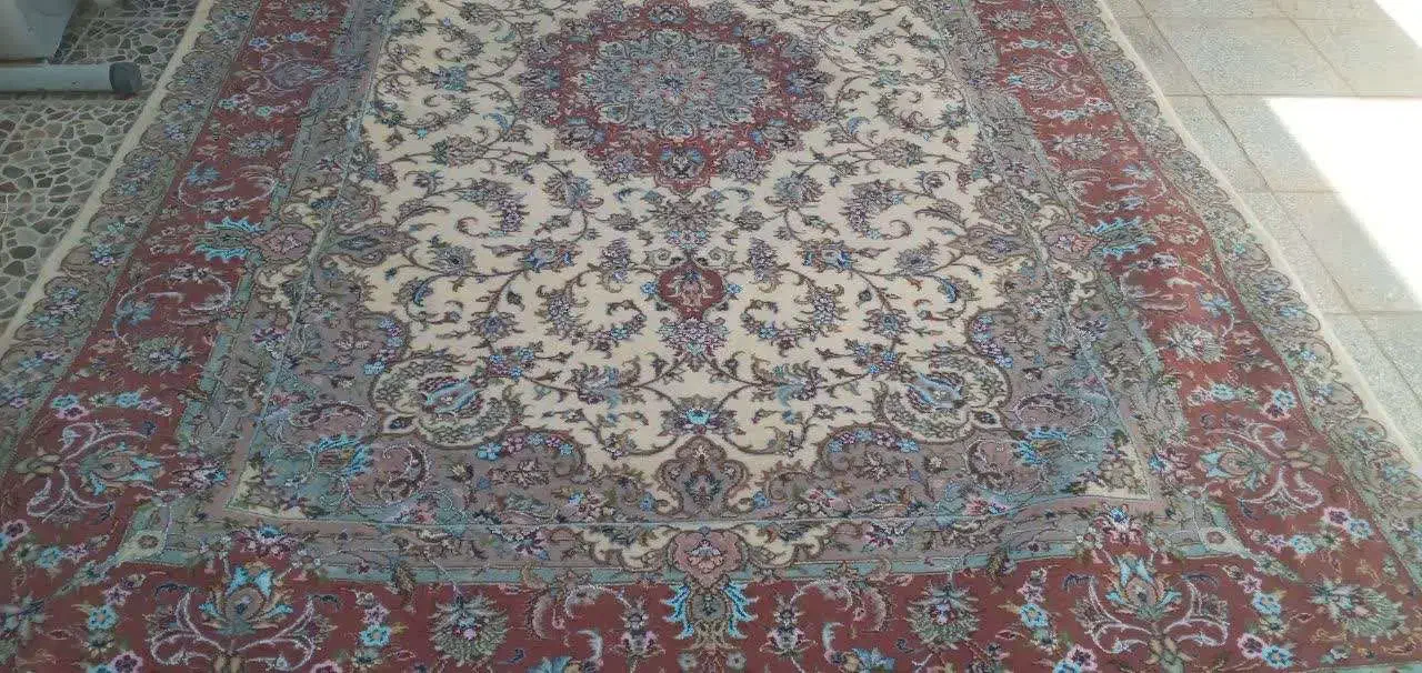 قالی 50 خانه|فرش|آران و بیدگل, |دیوار