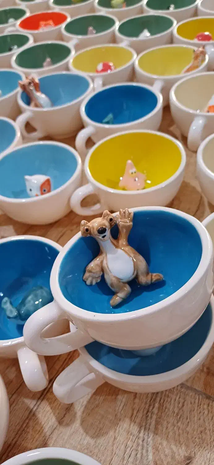 ماگ لته سوپرایزی|صنایع دستی و سایر لوازم تزئینی|رشت, نظری|دیوار