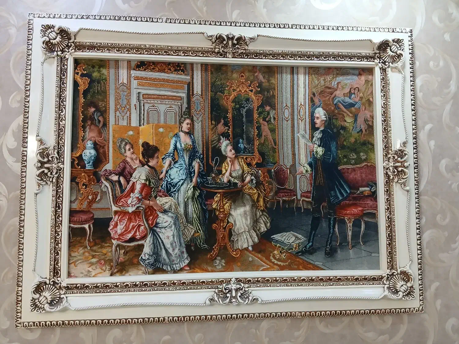 تابلو فرش ماشینی شاعر جوان|تابلو فرش|تهران, مسعودیه|دیوار