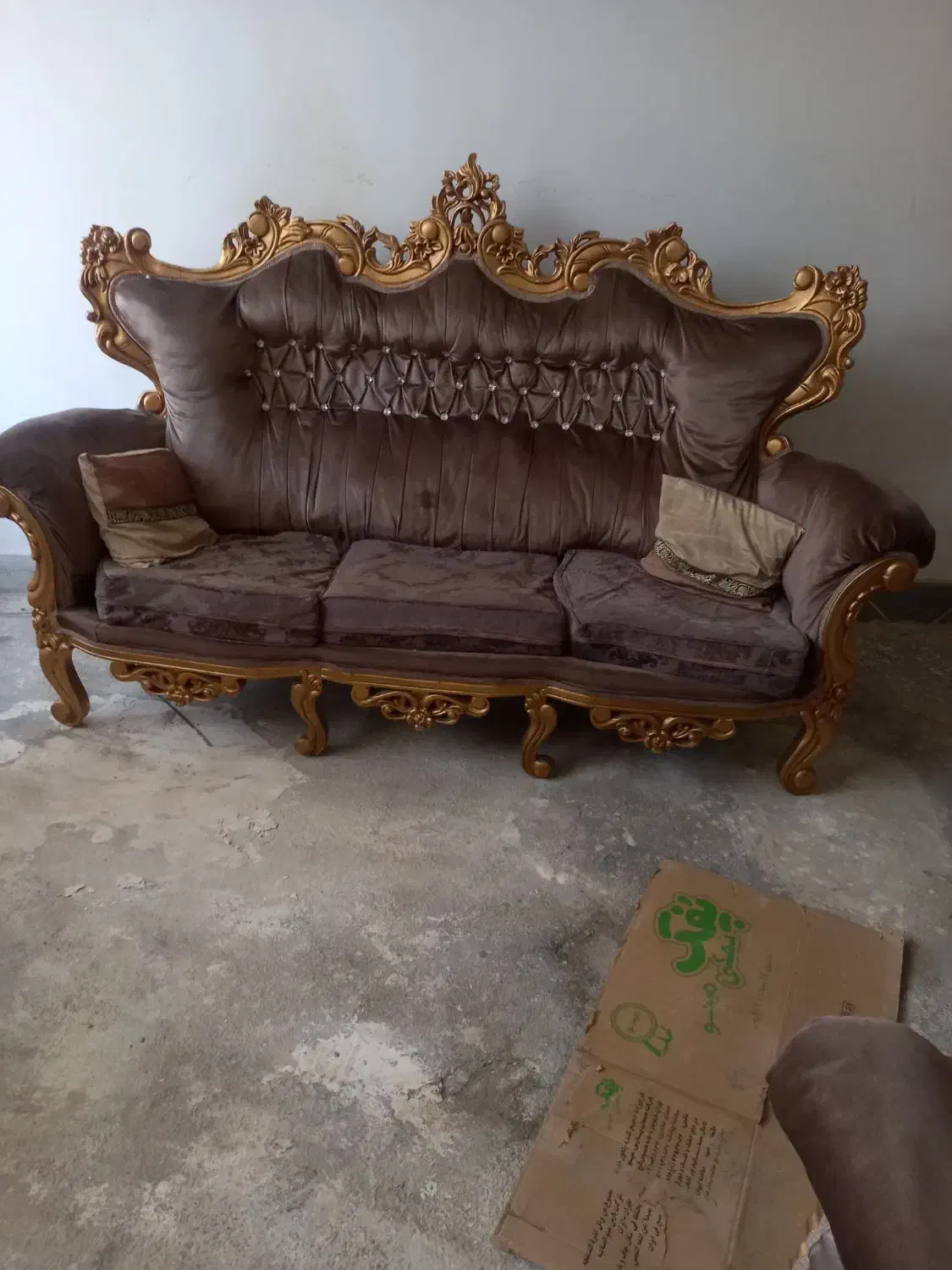 مبل سلطنتی|مبلمان خانگی و میز عسلی|محمدشهر, علی آباد گونه|دیوار