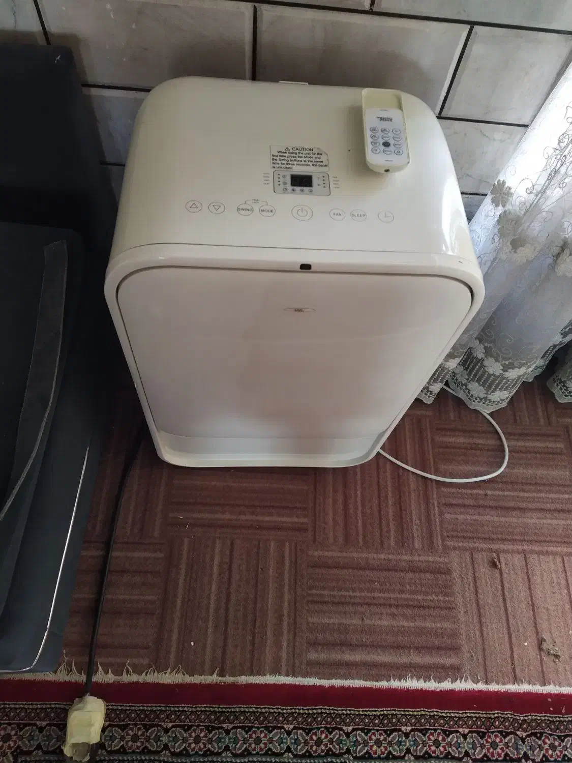 کولر پورتابل گازی|کولر گازی و فنکوئل|فلاورجان, |دیوار