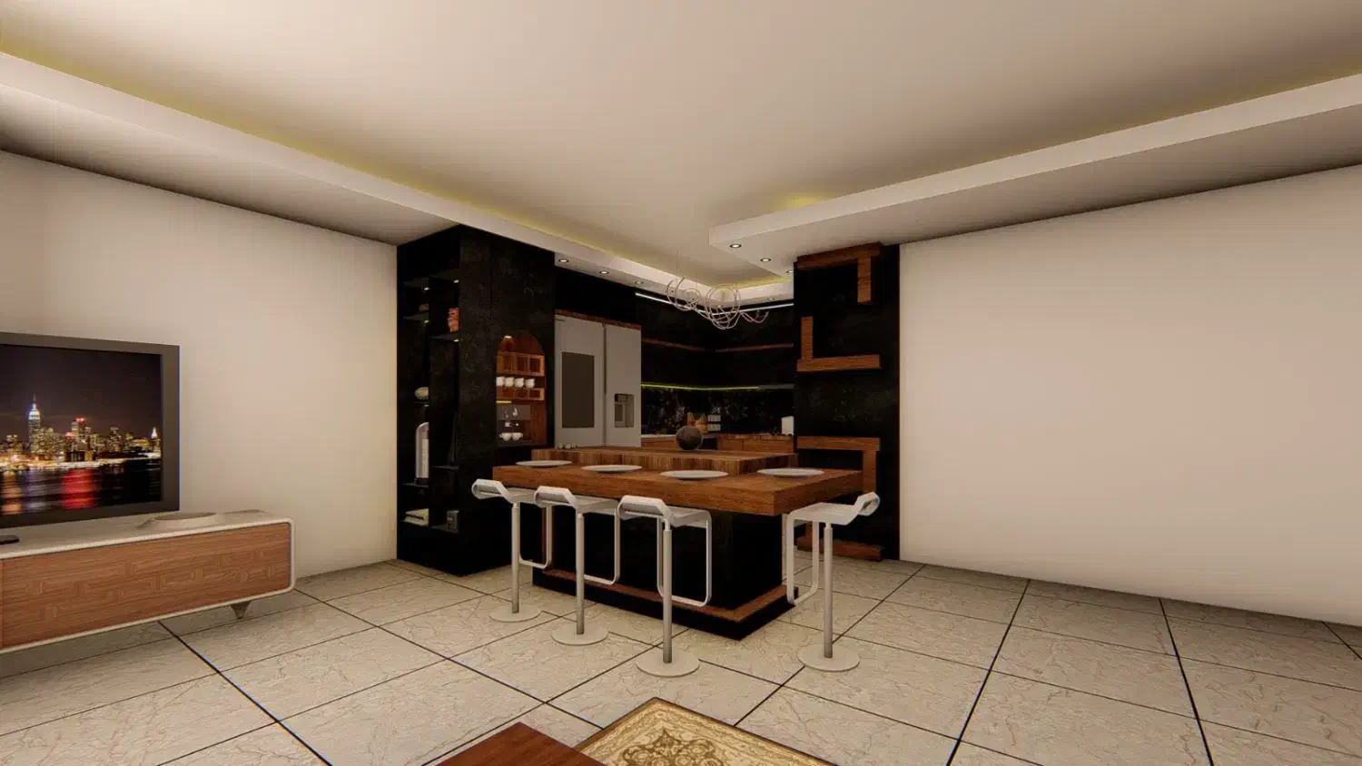 کناف و کابینت و کاغذ دیواری و اینه|مصالح و تجهیزات ساختمان|سنندج, |دیوار