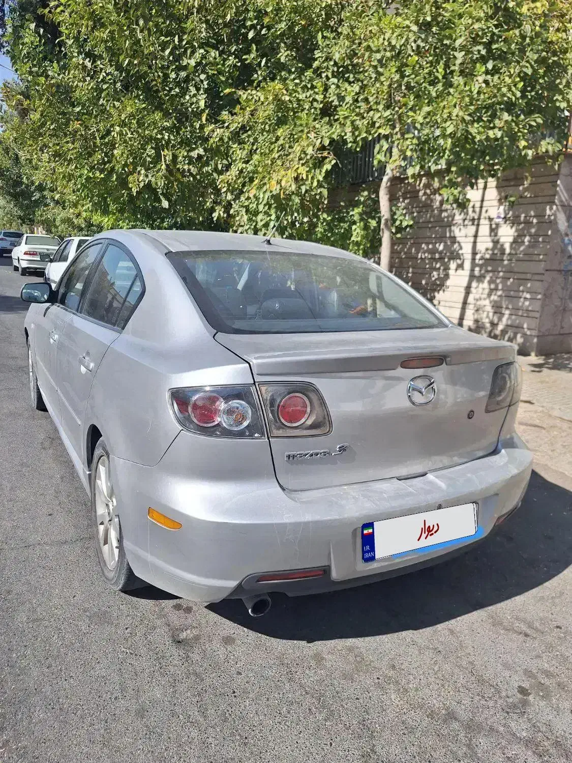 فروش مزدا ۳ نقره ای تیپ سه فول|خودرو سواری و وانت|شیراز, چنچنه|دیوار
