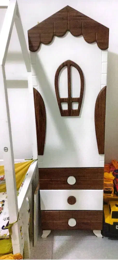 کمد بچه طرح کلبه|اسباب و اثاث بچه|بابل, |دیوار