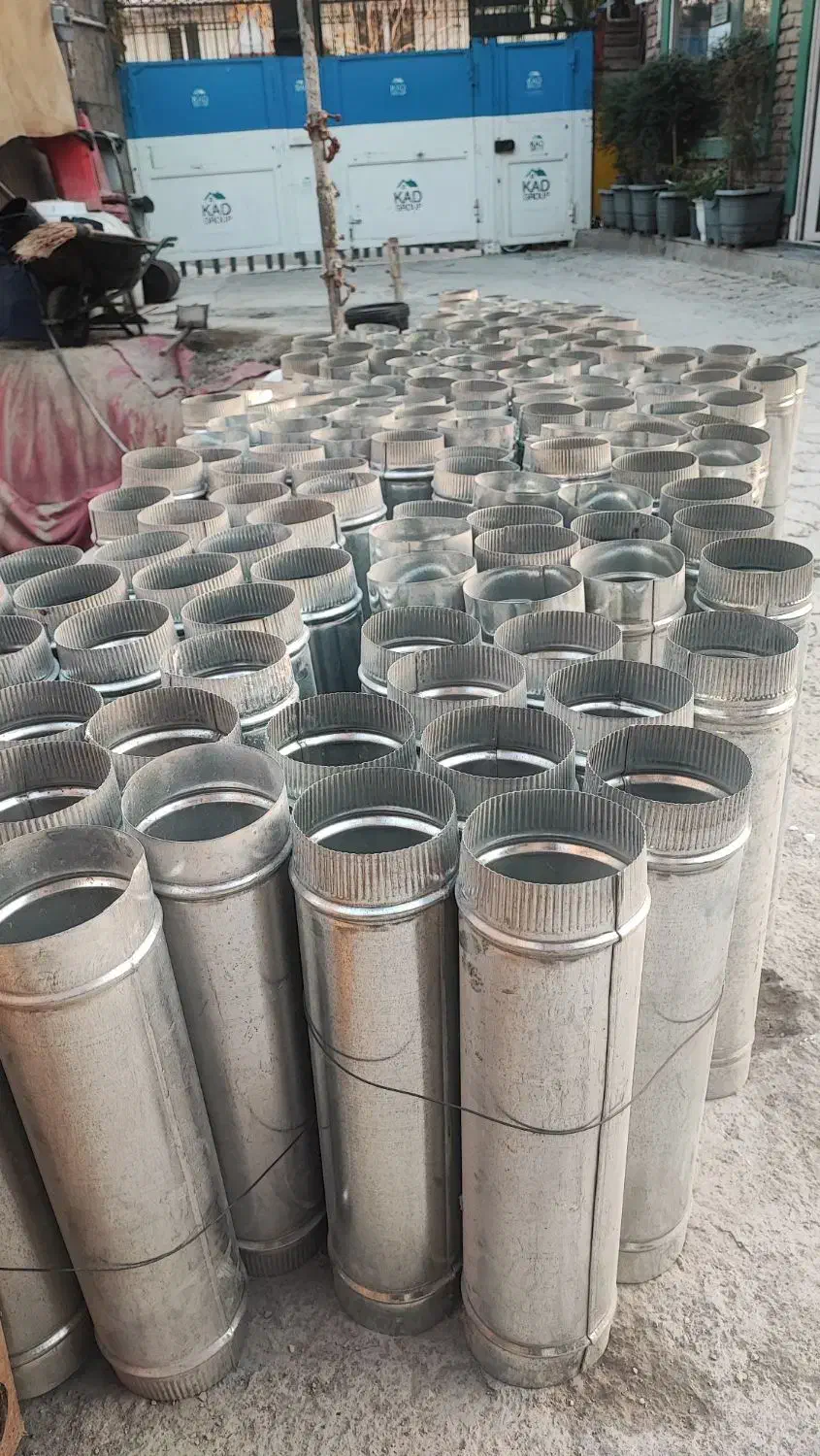 کانال گرد گالوانیزه لوله هواکش هود لوله هود|مصالح و تجهیزات ساختمان|تهران, شهرک غرب|دیوار