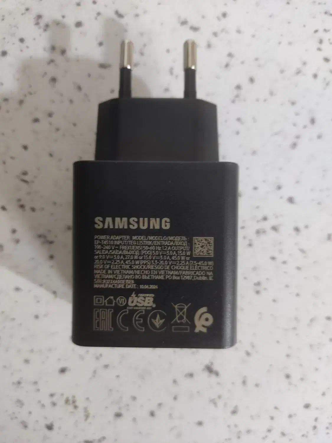 شارژر ۴۵ وات سامسونگ|لوازم جانبی موبایل و تبلت|تهران, امام زاده حسن|دیوار