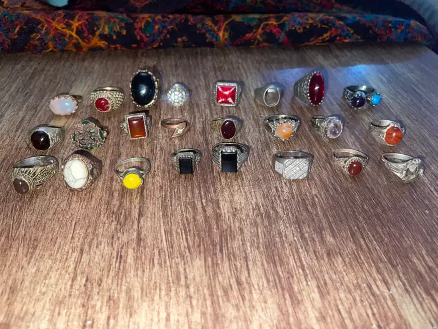 انگشتر ها جنس نقره ،برنز و مس|جواهرات|تهران, سید خندان (جلفا)|دیوار