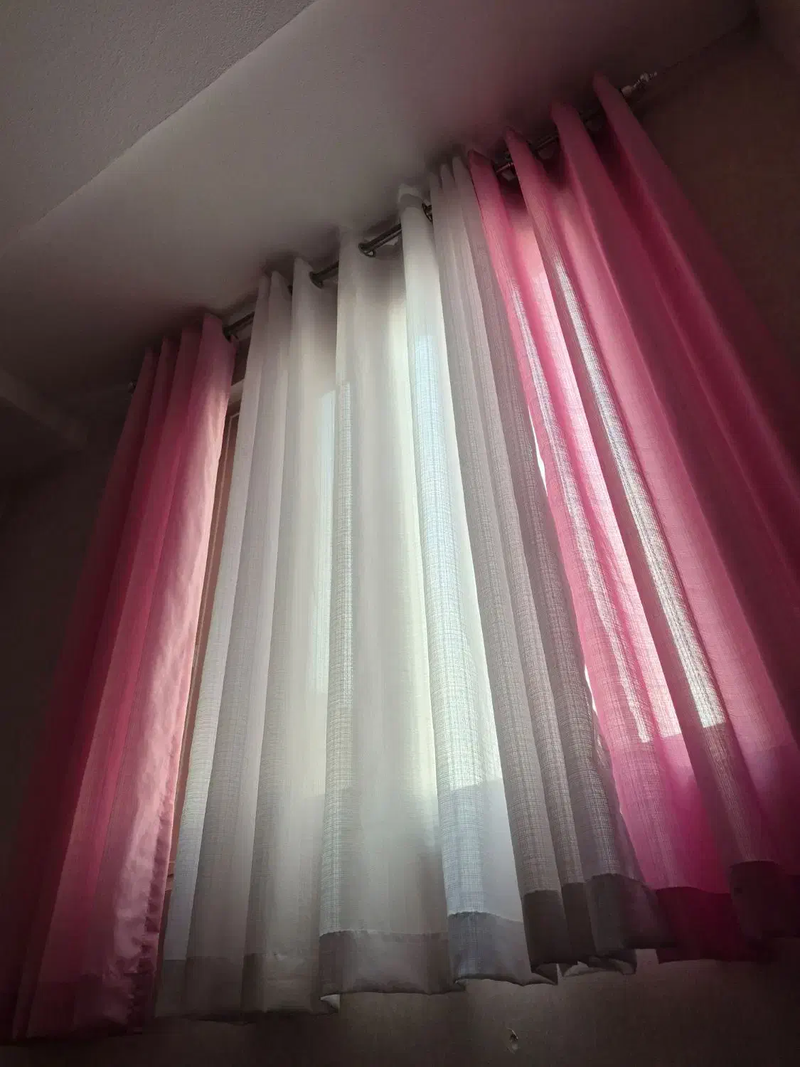 پرده پانچ|پرده، رانر، رومیزی|تهران, شهرک ولیعصر جنوبی|دیوار