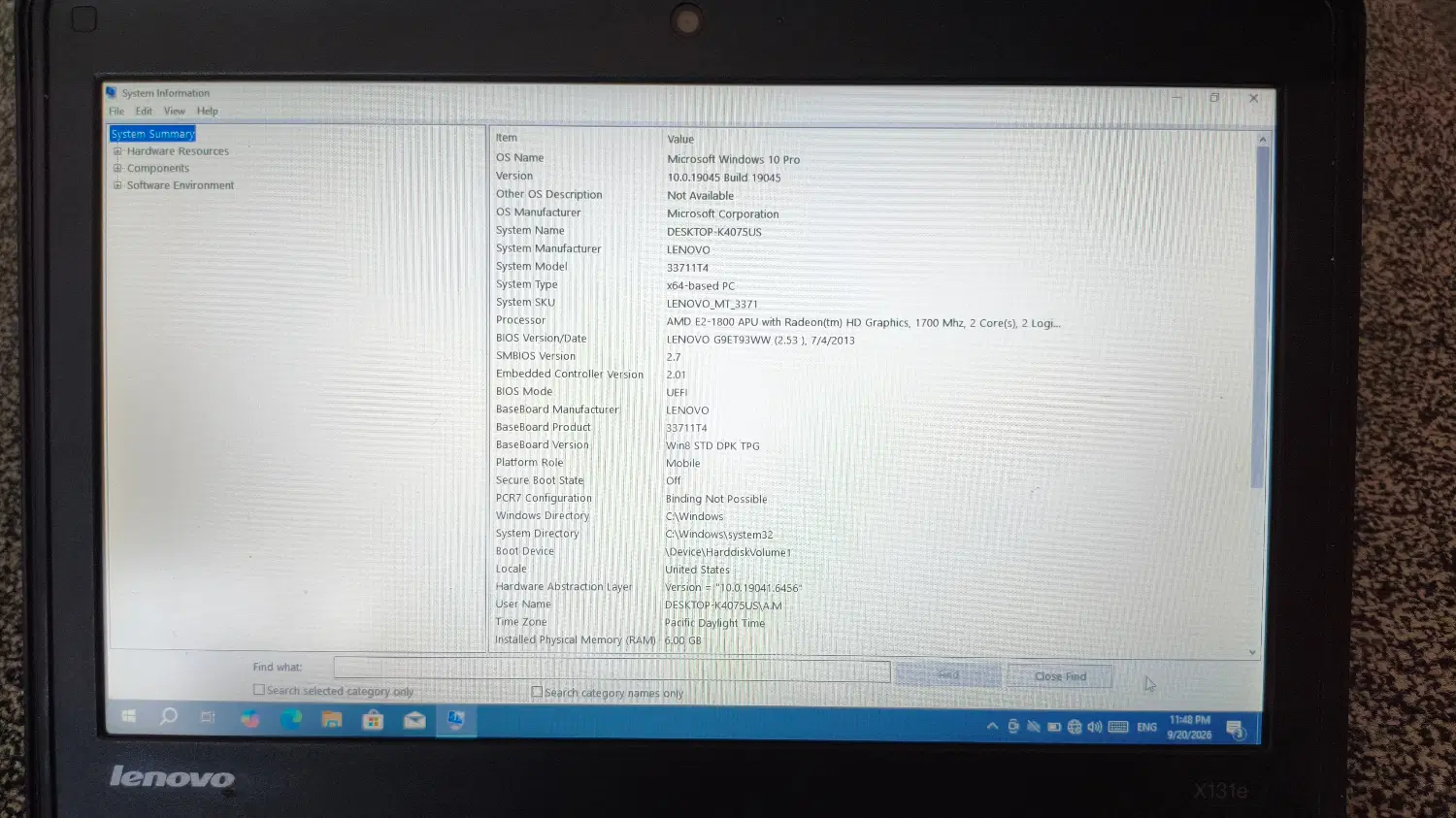 Lenovo ThinkPad X131e SSD|رایانه همراه|تهران, سلسبیل شمالی|دیوار