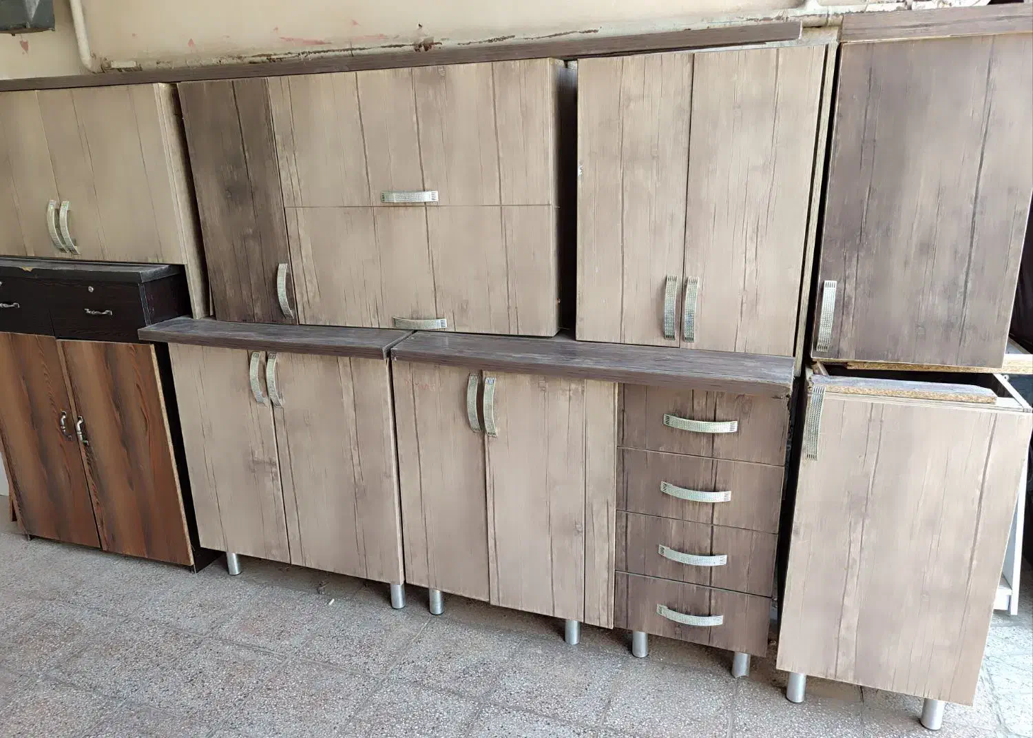 گاز پنج شعله و کابینت|اجاق گاز و لوازم برقی پخت‌وپز|مشهد, شهید معقول|دیوار