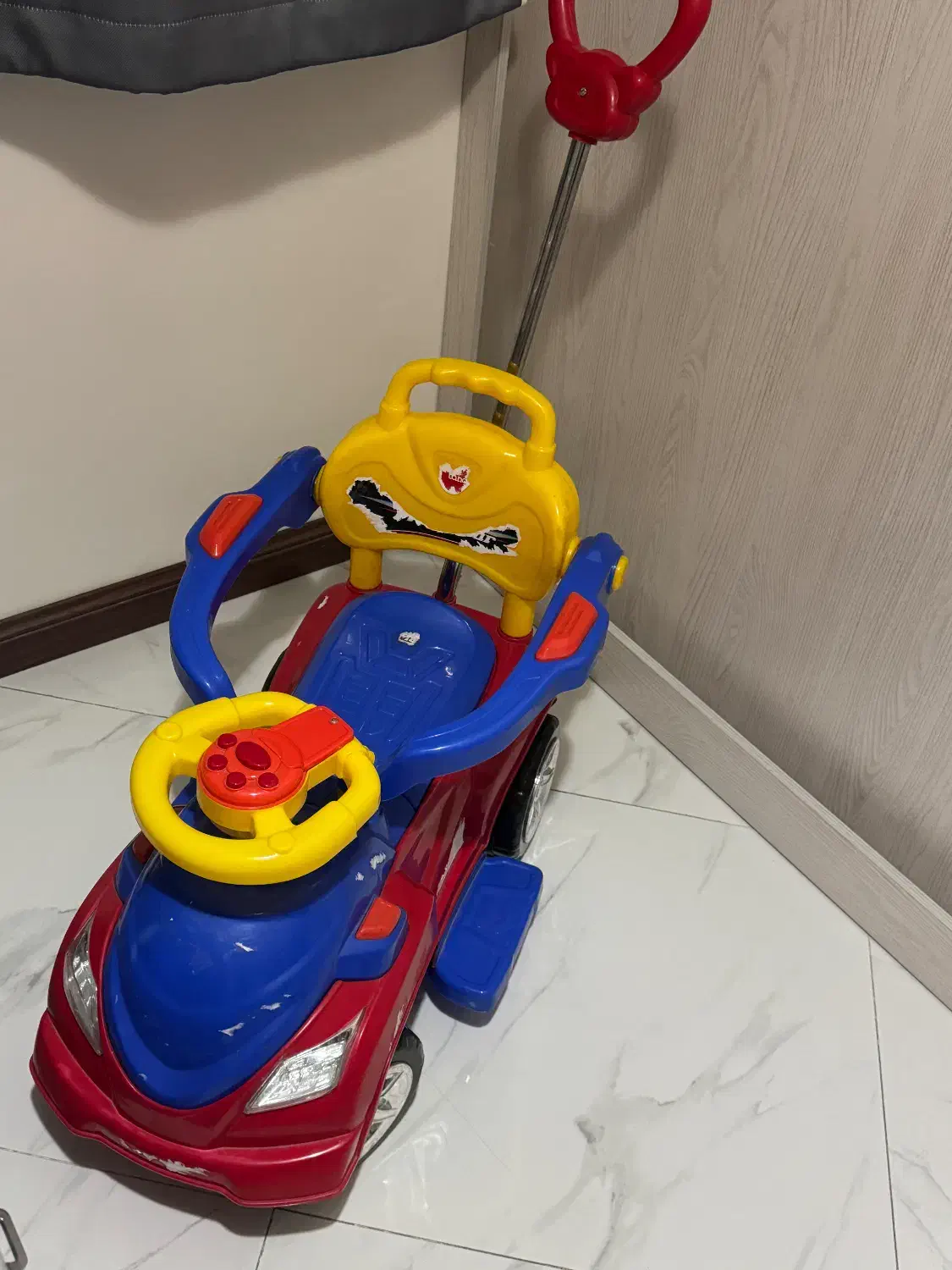 ماشین اسباب بازی دسته‌دار|اسباب‌بازی بچه|تهران, شهرک دانشگاه|دیوار