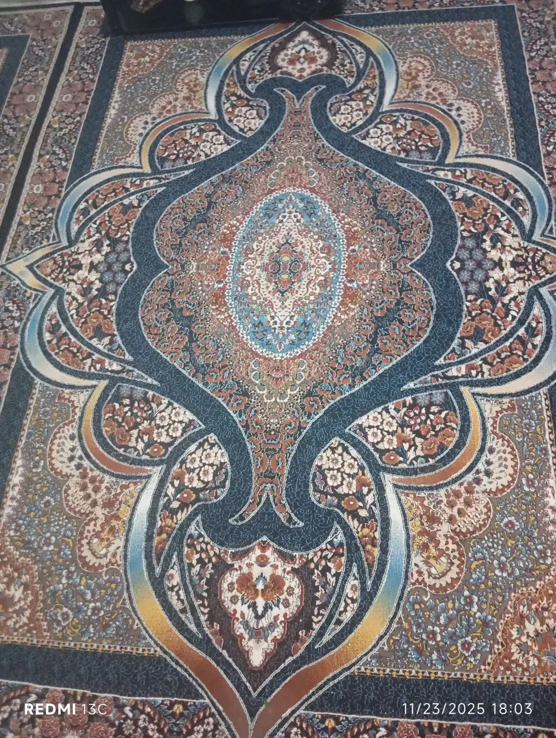 فرش ۹. ۱۲.|فرش|ایلام, |دیوار