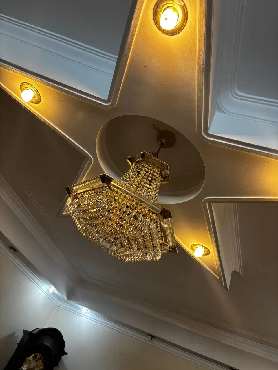 لوستر کریستال|لوستر و چراغ آویز|تهران, اکباتان|دیوار