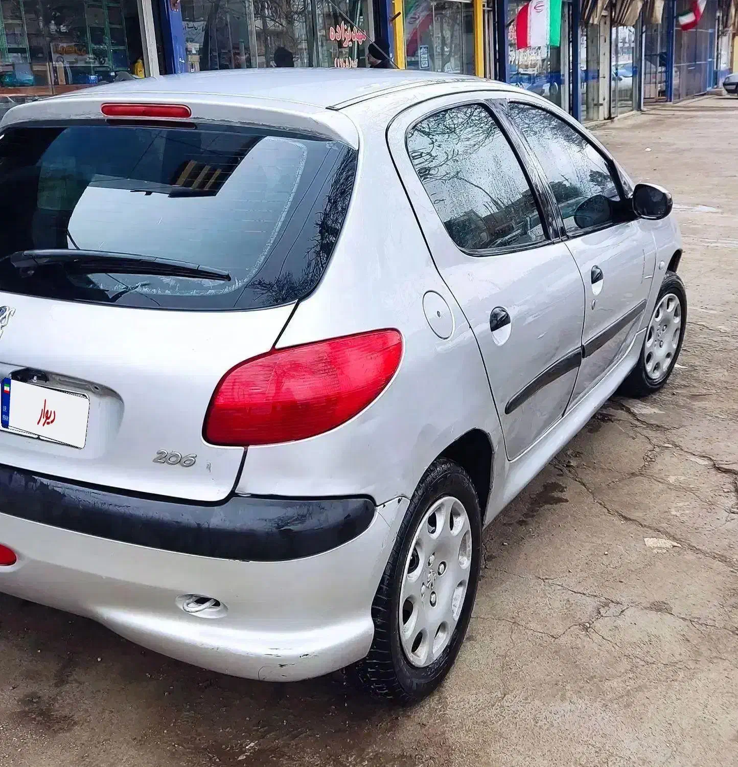 پژو ۲۰۶ تیپ دو|خودرو سواری و وانت|پارس‌آباد, |دیوار