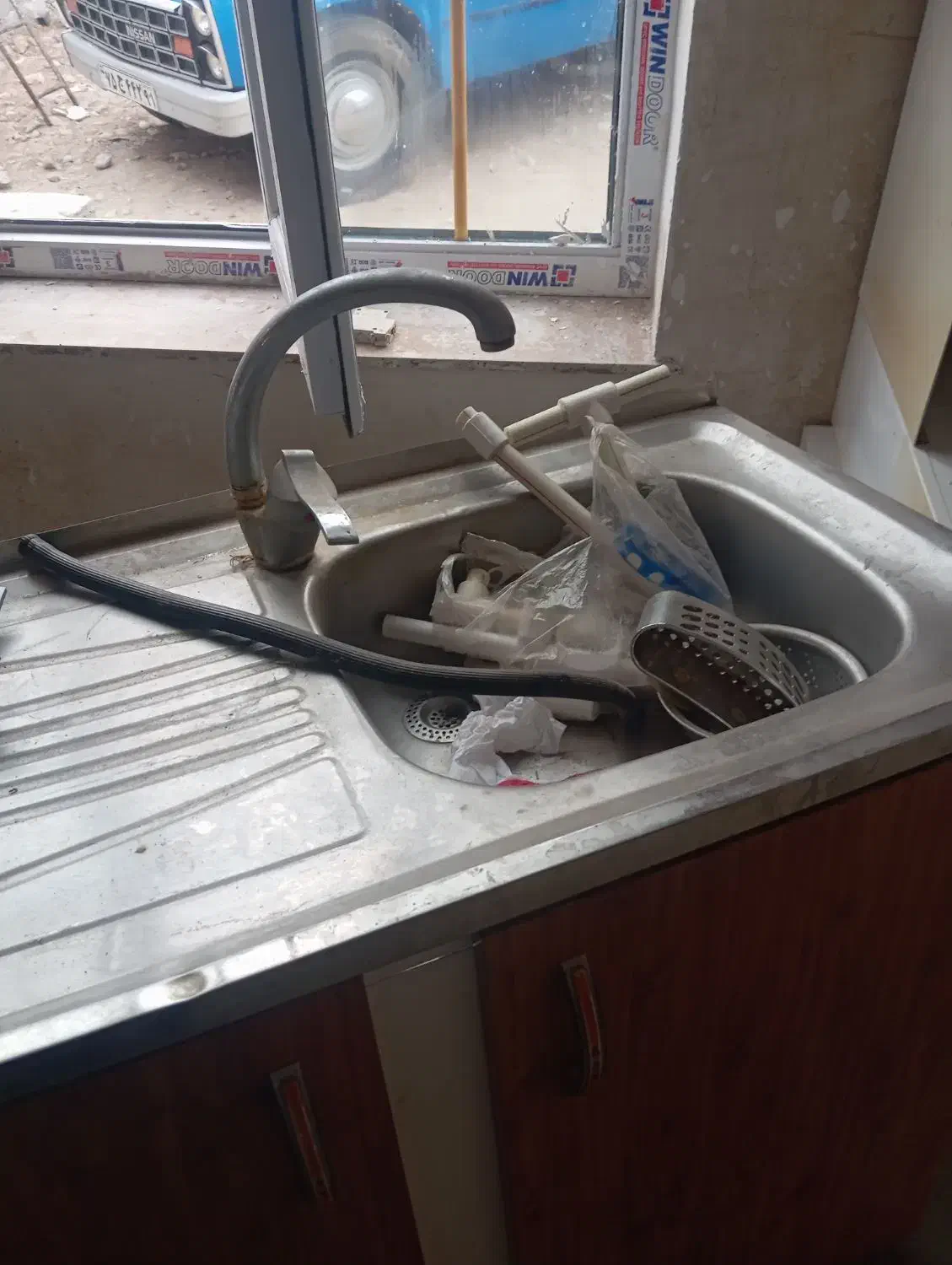 سینک هود شیر|آبچکان و نظمدهنده ظروف|سرعین, |دیوار