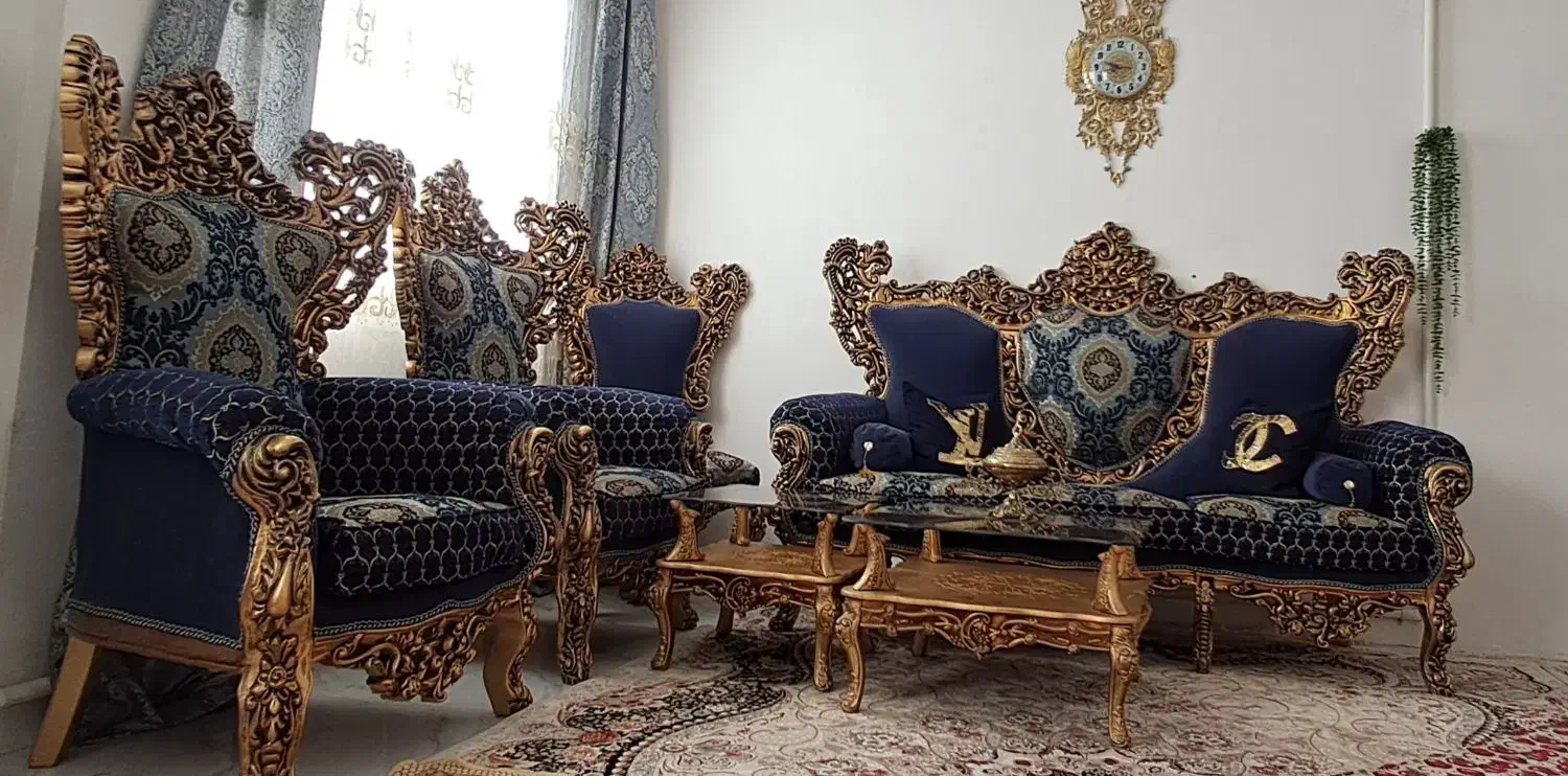 مبل سلطنتی|مبلمان خانگی و میز عسلی|ملارد, |دیوار