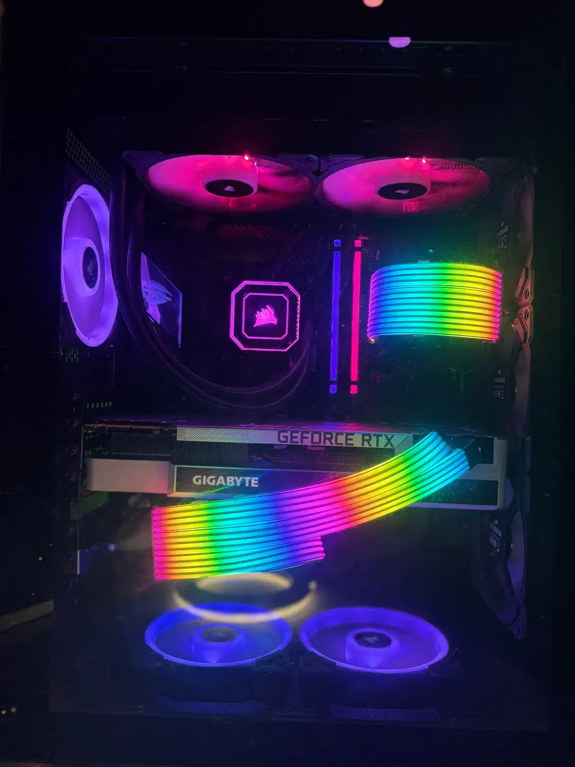 سیستم گیمینگ RTX 3090 Vision OC فول ست کامل|رایانه رومیزی|تهران, آسمان|دیوار