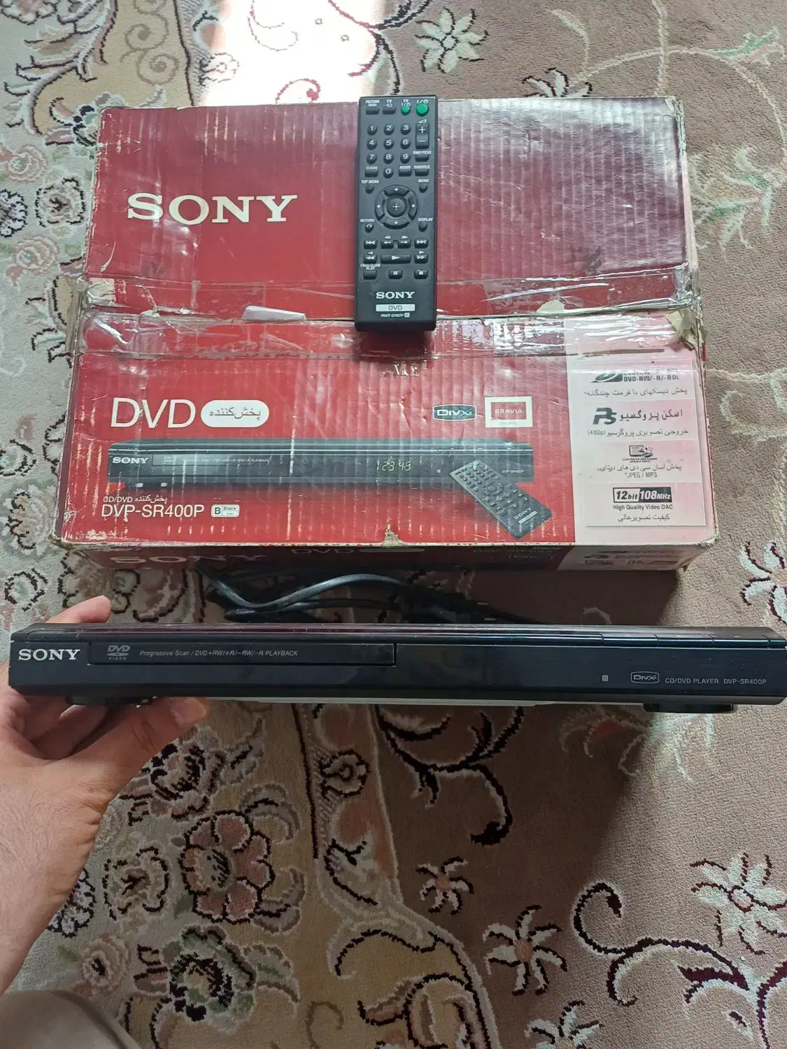 پخش کننده DVD سونی|پخش‌کننده DVD و ویدیو|تهران, طیب|دیوار