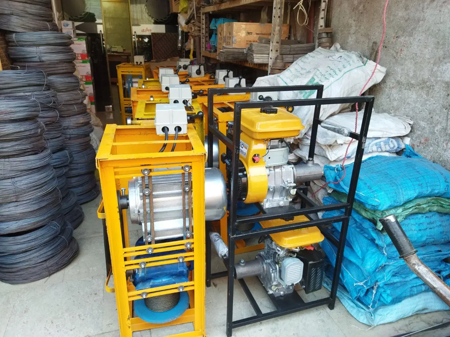 خلاته میکسر بتن ریزی خلاطه بتونیر بالابر ویبراتور|ماشینآلات صنعتی|بندر ماهشهر, |دیوار