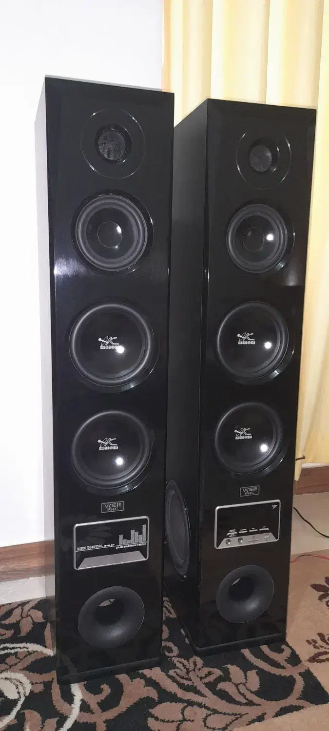 فروش دو باند ویکر کیفیت بالا|سیستم صوتی خانگی|قائم‌شهر, |دیوار