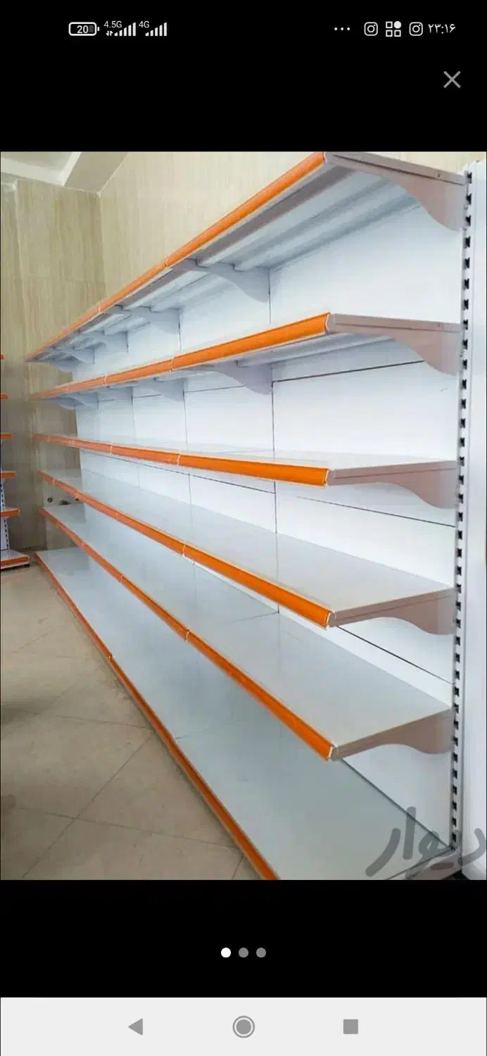 فروش و خرید انواع قفسهای فروشگاهی وراگ صنعتی|فروشگاه و مغازه|مشهد, شهید مطهری|دیوار