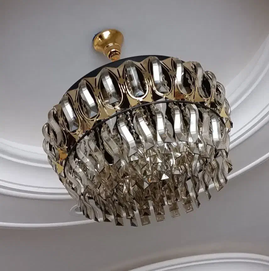 لوستر کریستالی|لوستر و چراغ آویز|دامغان, |دیوار