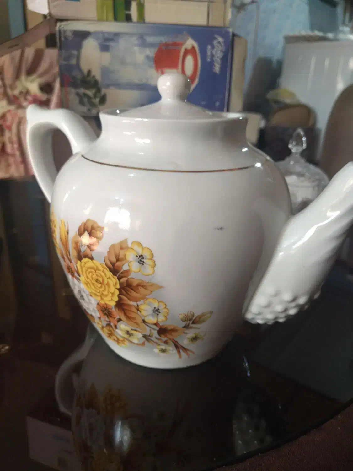 قوری چینی نو برای مراسم|قوری، کتری، قهوهساز دستی|تبریز, |دیوار