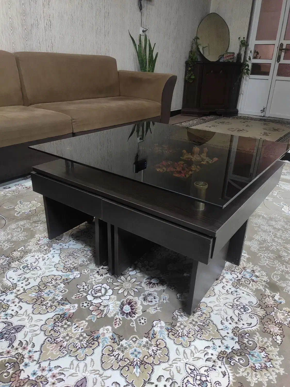 میز عسلی همراه میز بار|مبلمان خانگی و میز عسلی|دوگنبدان, |دیوار