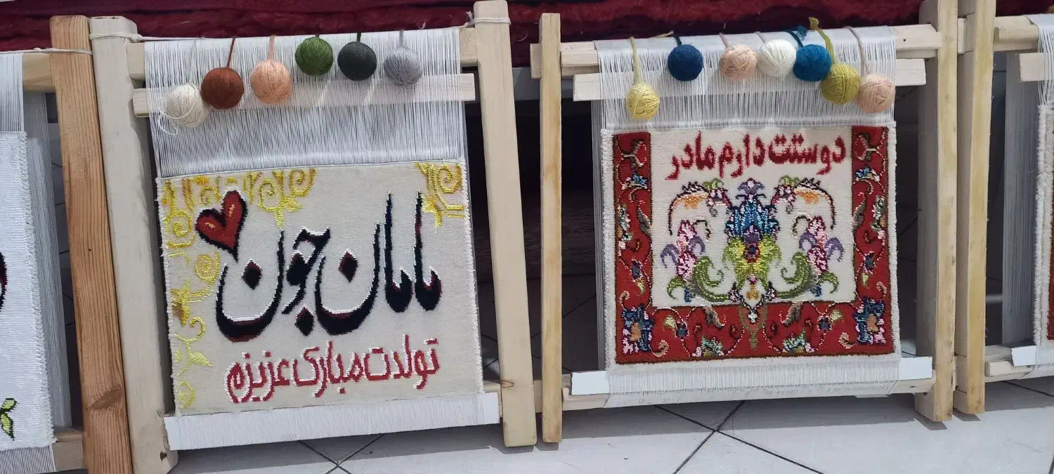 تابلو فرش دستبافت دکوری مخصوص روز مادر و همسر|تابلو فرش|تبریز, |دیوار