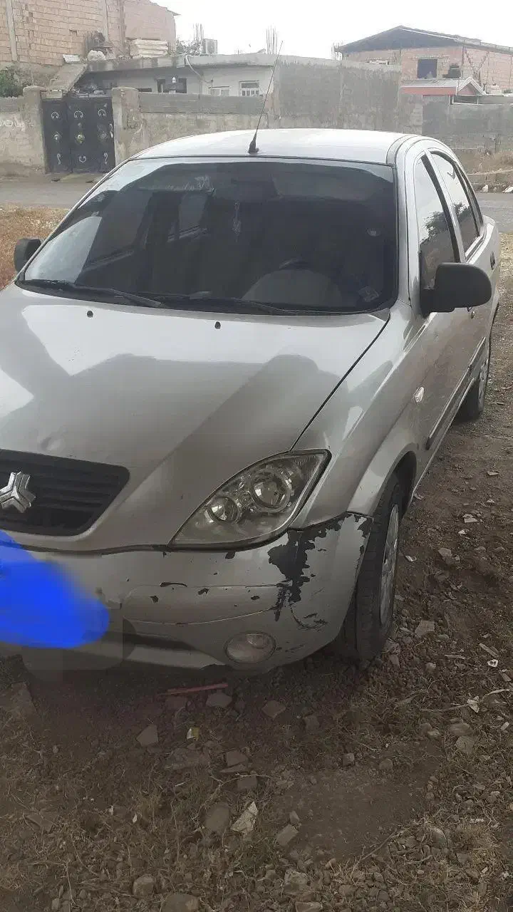 تیبا بی رنگ مدل ۸۹ ماشین کم کار|خودرو سواری و وانت|فاضل آباد, |دیوار