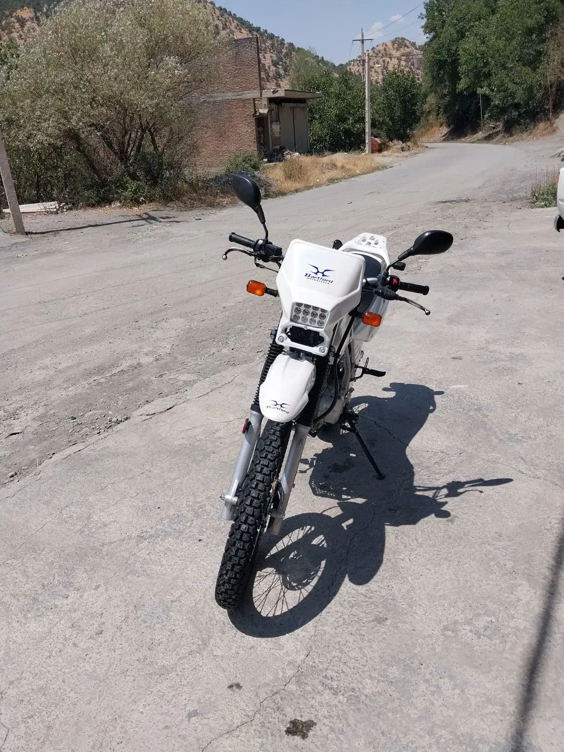 موتور هارتفورد مزایده مدل ۱۳۸۷|موتورسیکلت|سردشت, |دیوار