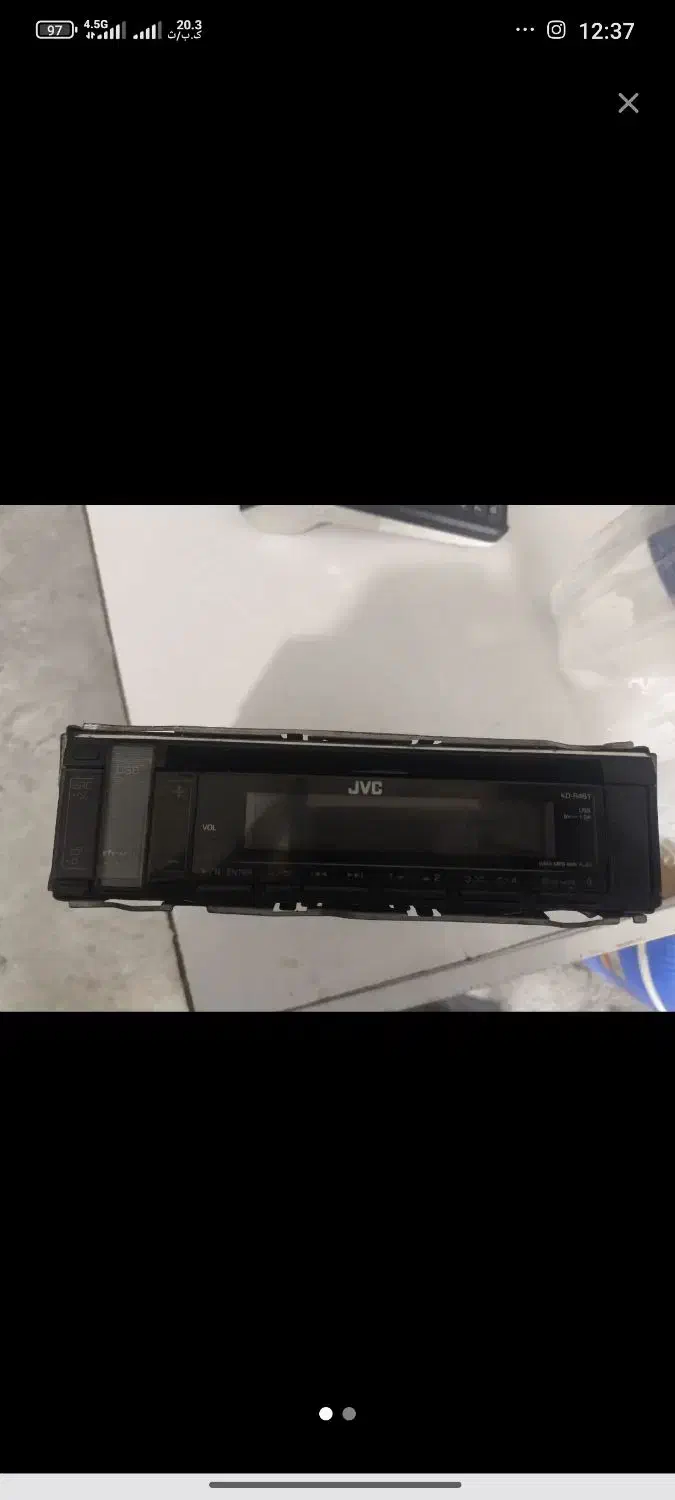 ظبط JVC دوخروجه|سیستم صوتی خانگی|کردیان, |دیوار